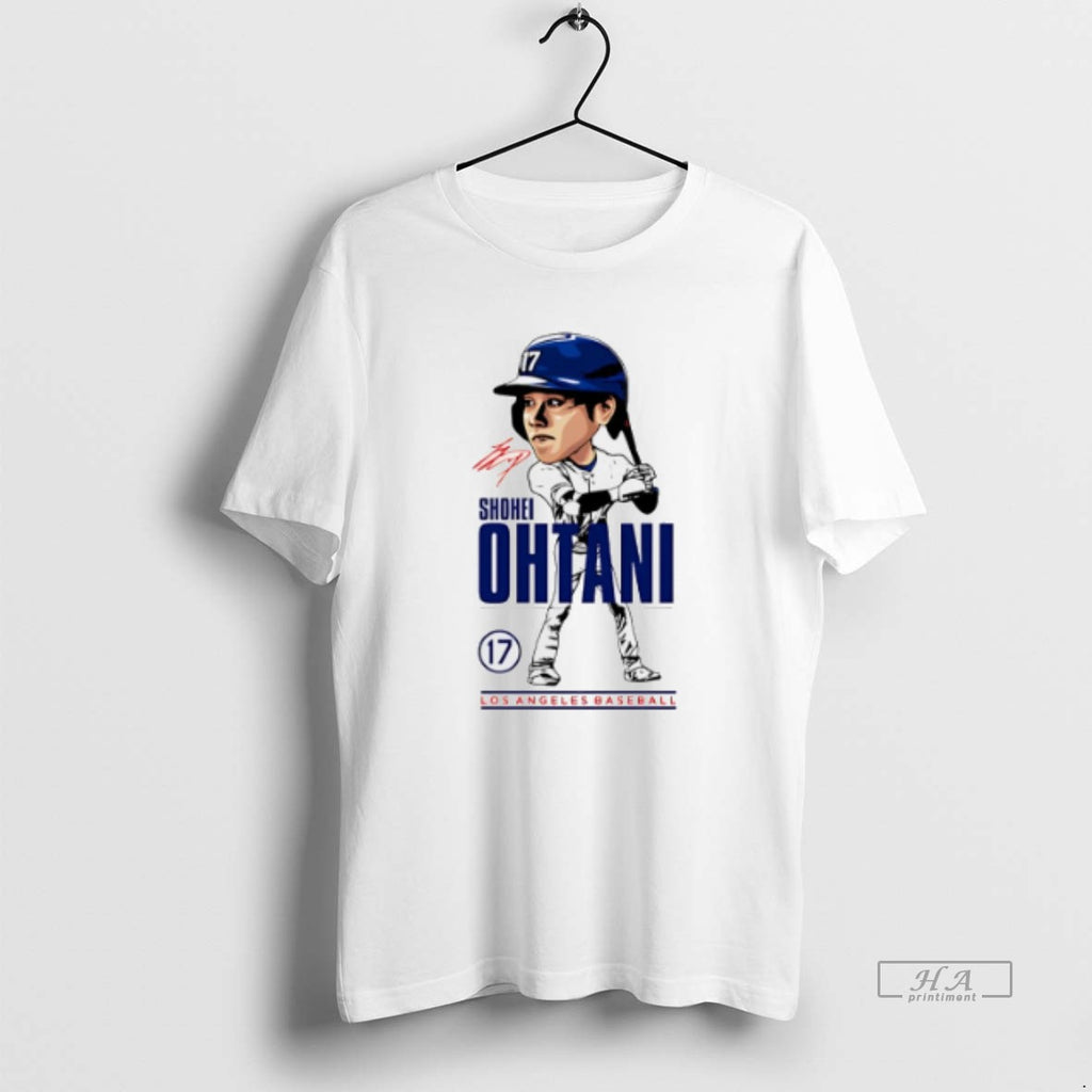 Official Trendy Shohei Ohtani Los Angeles Dodgers Caricature 2025