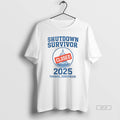 Official Trendy Shutdown Survivor White House Closed 2025