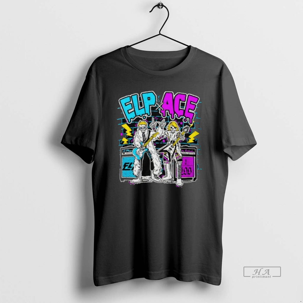 Official Trendy Skeleton Elp X Ace Wrestling