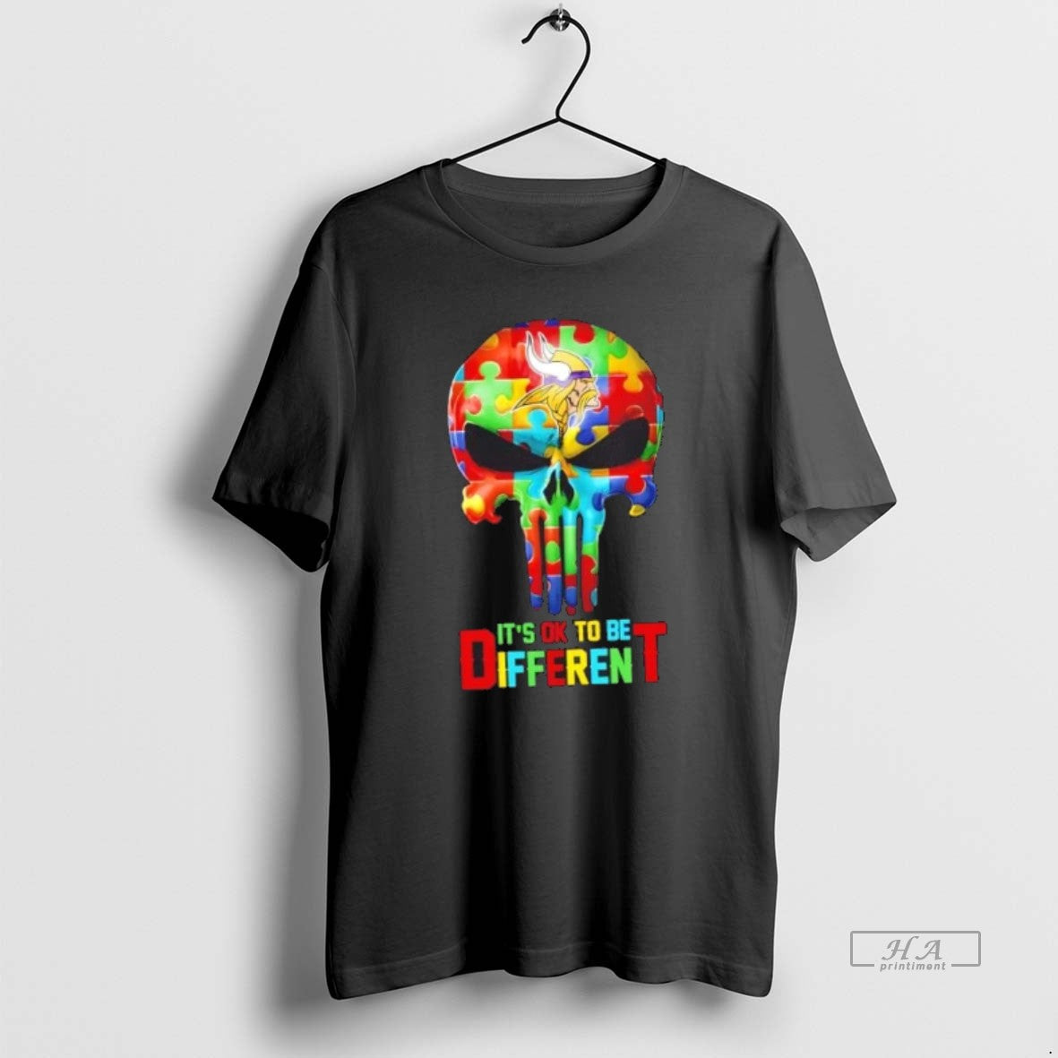 Official Trendy Skull Minnesota Vikings Its Ok To Be Different