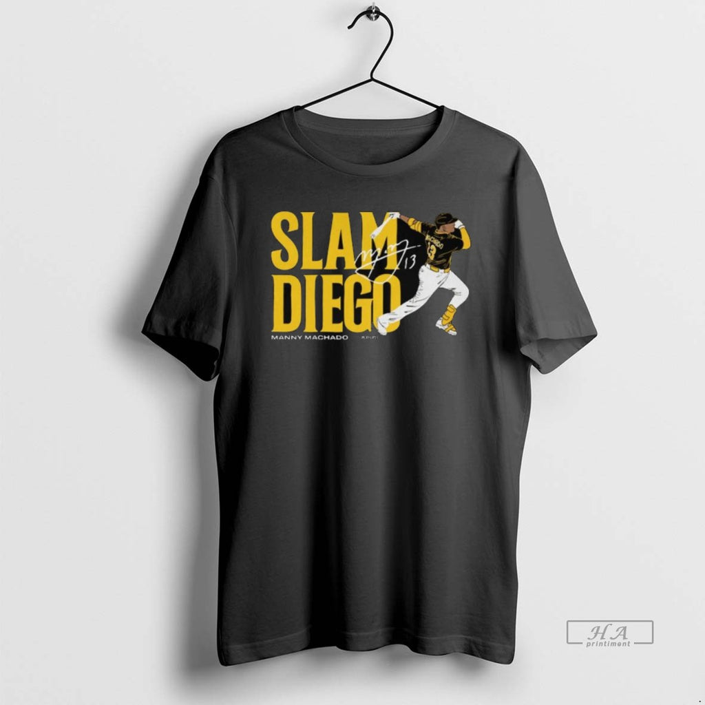Official Trendy Slam Diego Manny Machado Signature Long Sleve