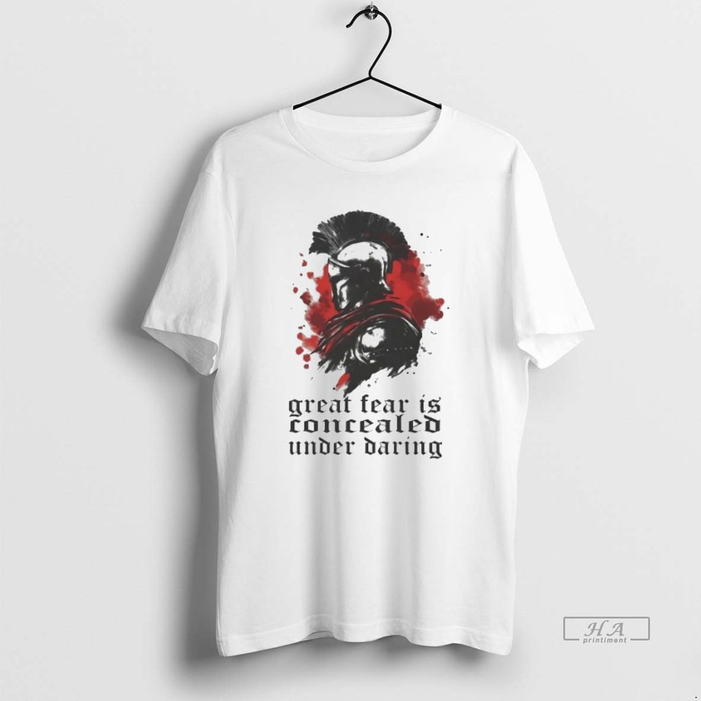 Official Trendy Sparta Great Fear Is Concealed Under Daring