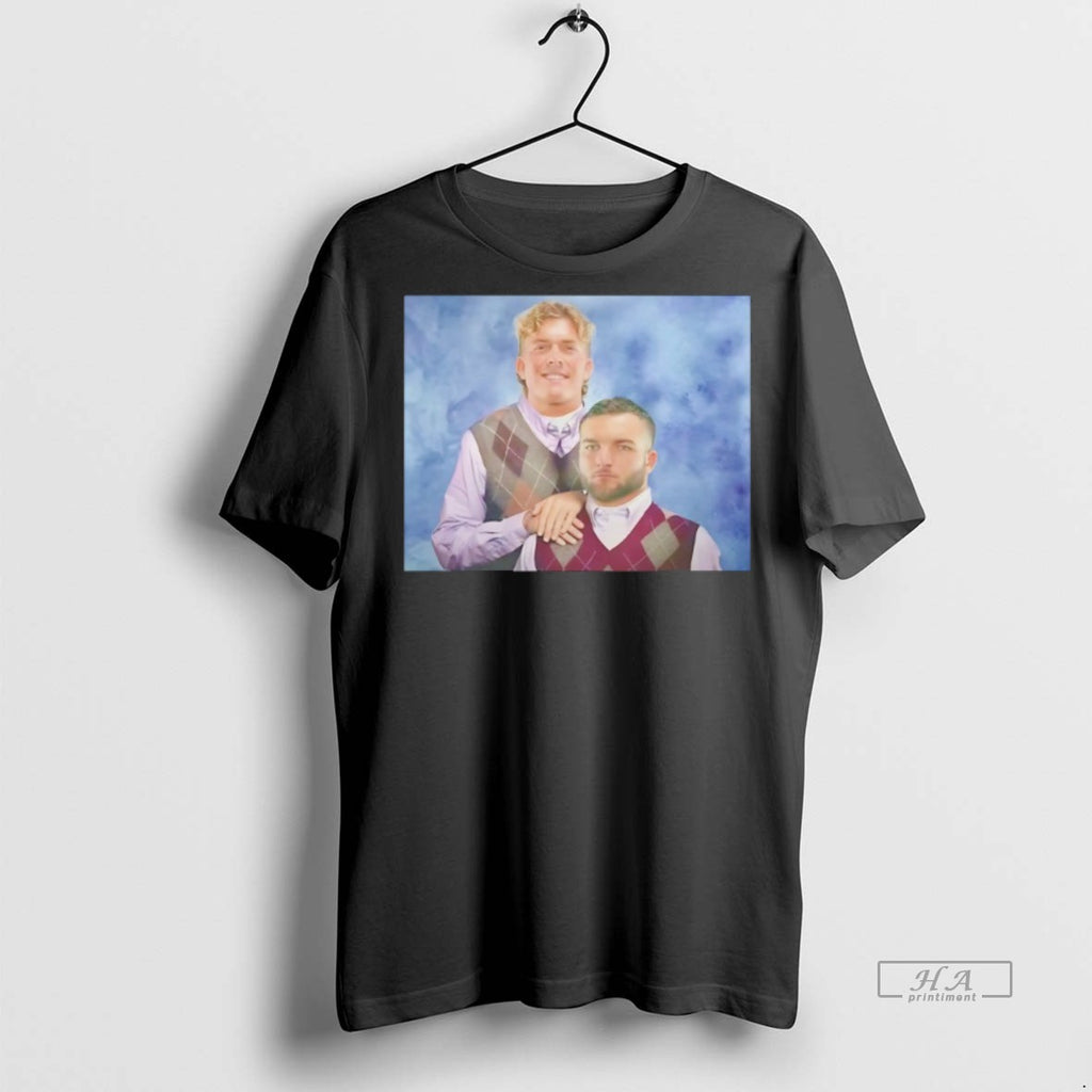 Official Trendy Step Brothers Jaxson Dart And Cameron Skattebo Tee Sweater