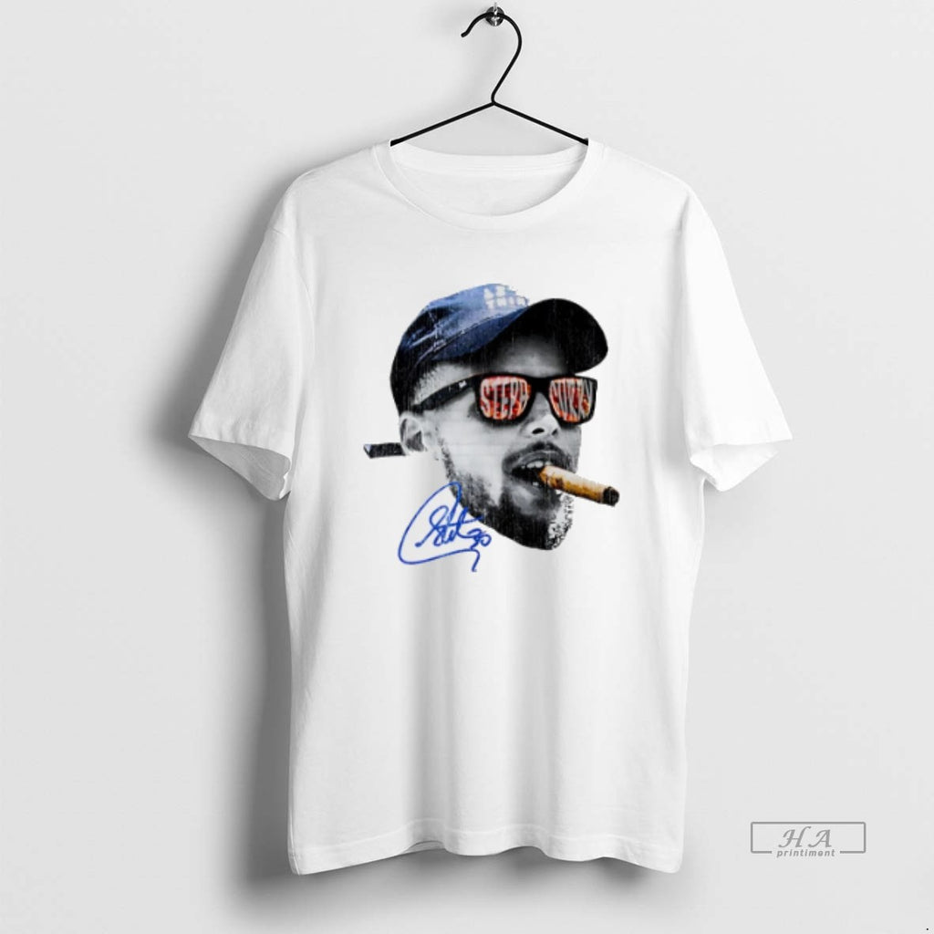 Official Trendy Stephen Curry Golden State Warriors Curry Head Smoking