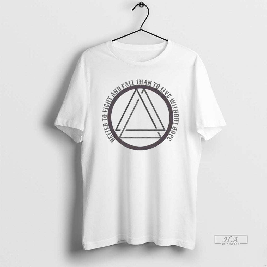 Official Trendy Stonehenge Viking Better To Fight And Fall Than To Live Without Hope Tee