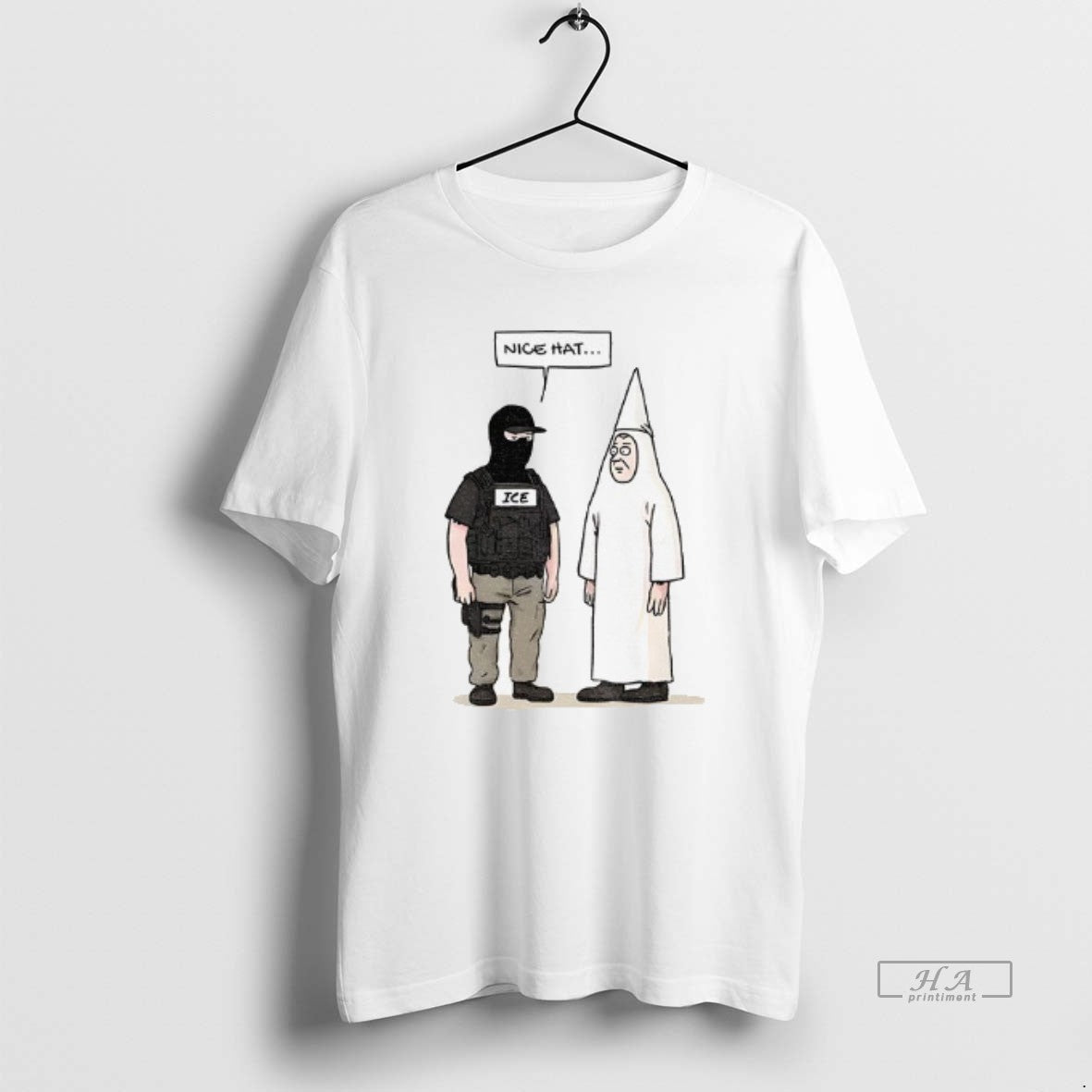 Official Trendy Subtle Fuck Trump Fuck Ice Nice Hat