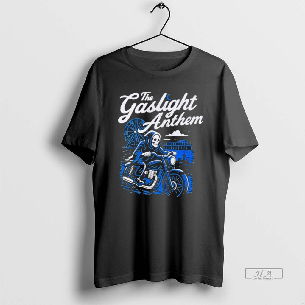 Official Trendy The Gaslight Anthem Grim Reaper Motorcycle
