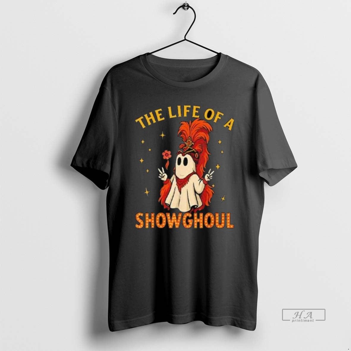 Official Trendy The Life Of A Showghoul Funny Halloween Long Sleve