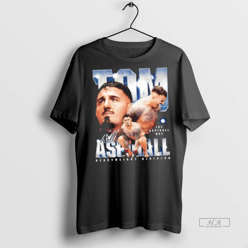 Official Trendy The Tom Aspinall Way Heavyweight Division Signature Tee Sweater