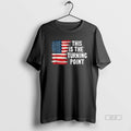 Official Trendy This Is The Turning Point Tee Usa Flag