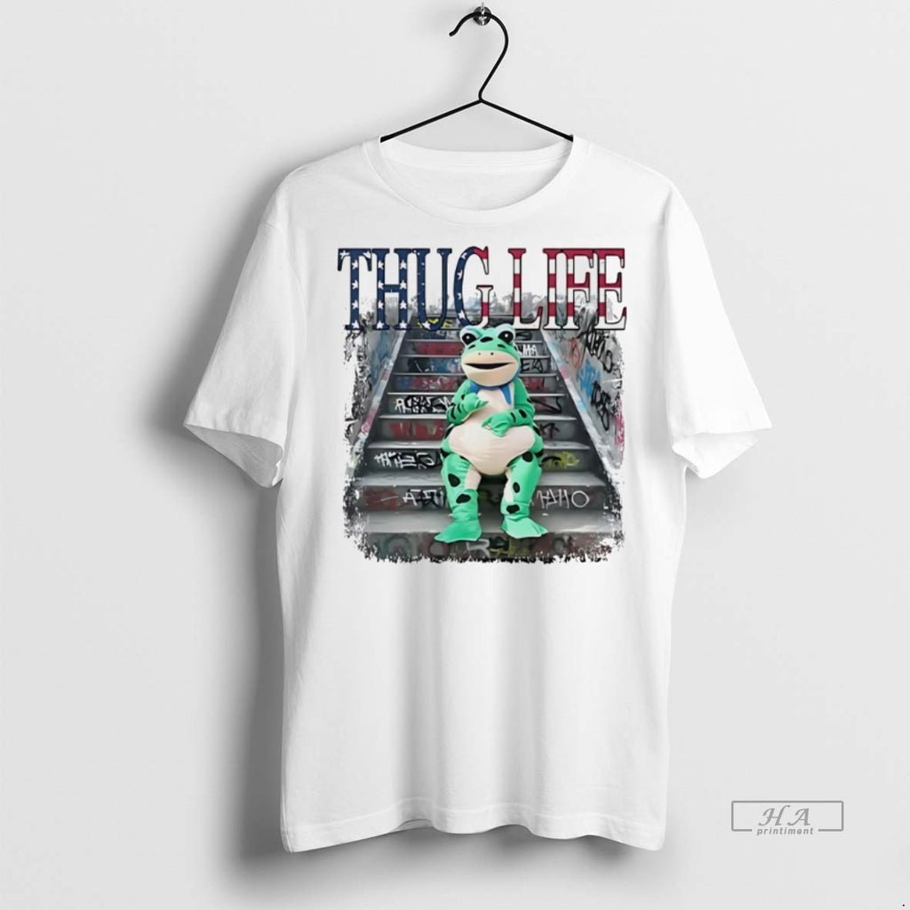 Official Trendy Thug Life Portland Frog Protest Tee Sweater