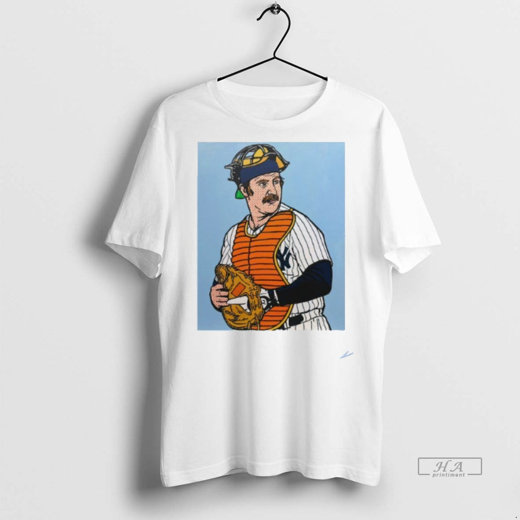 Official Trendy Thurman Munson New York Yankees 2025 Graphic Mens White Tee Tee Sweater