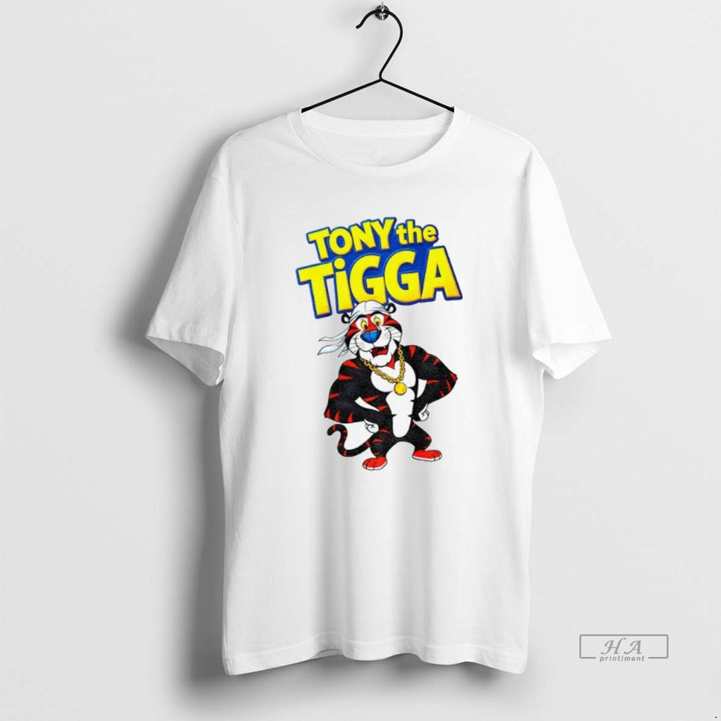Official Trendy Tony The Tigga X Tony The Tiger Funny Meme