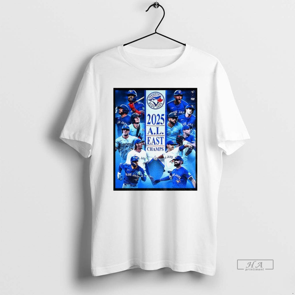 Official Trendy Toronto Blue Jays American League Al East Division 2025 Champions