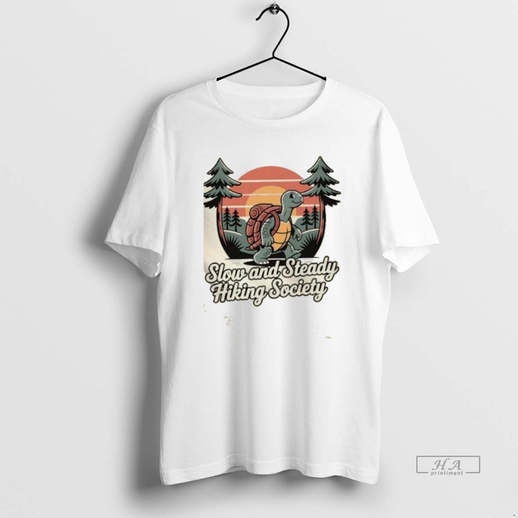 Official Trendy Tortoise Slow And Steady Hiking Society