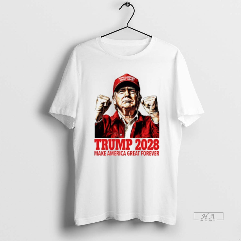 Official Trendy Trump 2028 Make America Great Forever