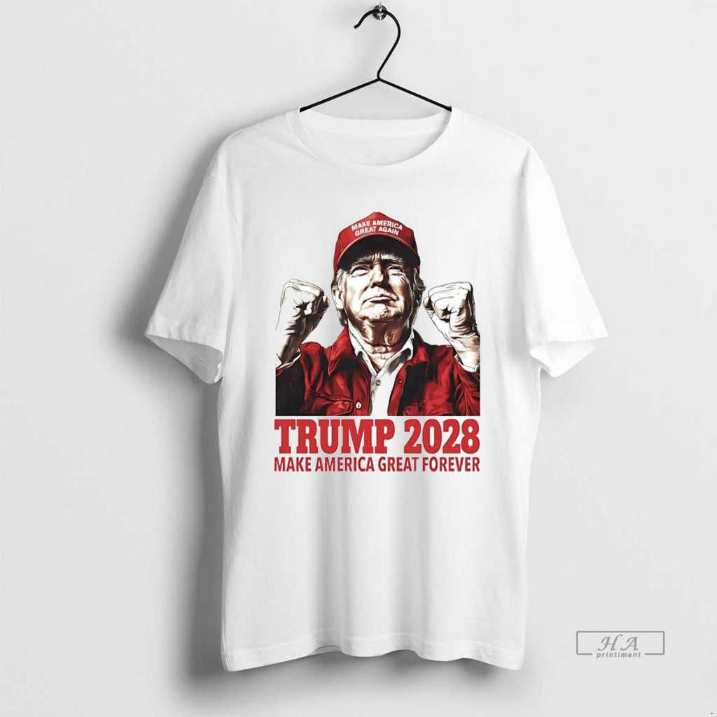 Official Trendy Trump Maga 2028 Make America Great Forever