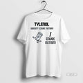 Official Trendy Tylenol Doesnt Cause Autism I Cause Autism Mens White Tee Tee Sweater