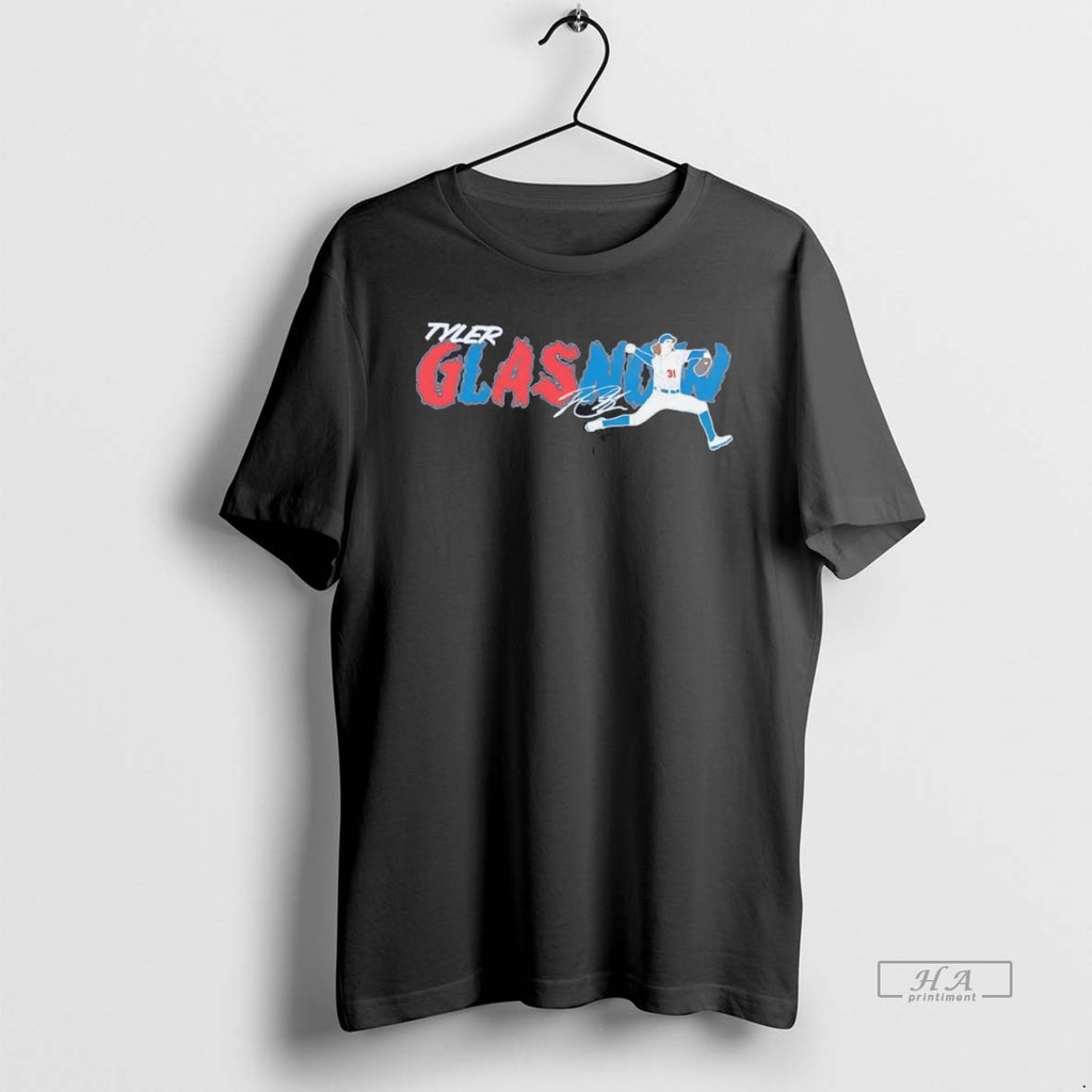 Official Trendy Tyler Glasnow Gas Now Pitching Signature