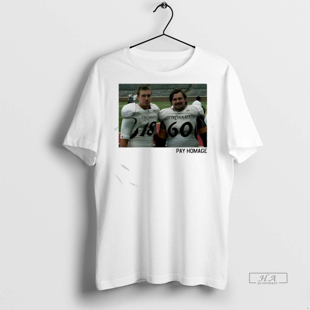 Official Trendy Uc Bearcats Kelce Brothers Pay Homage Tee Sweater