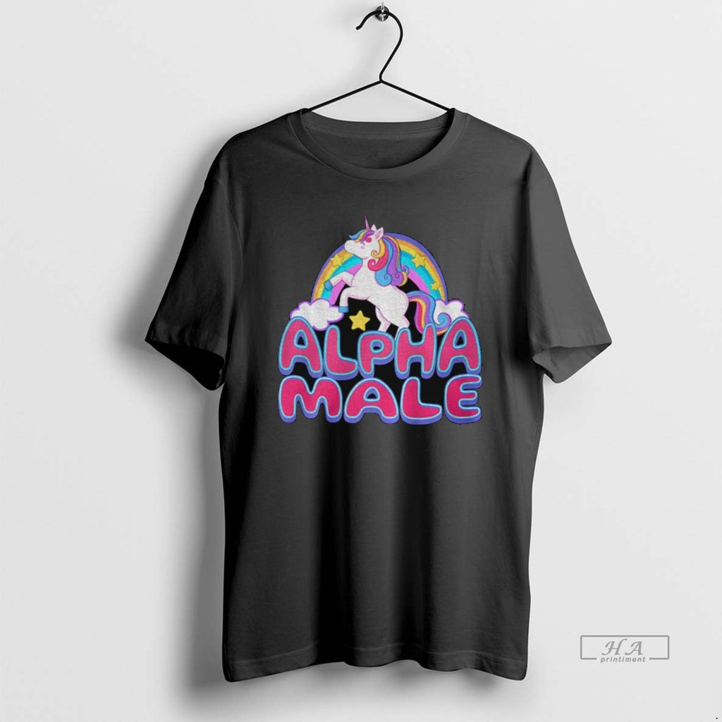 Official Trendy Unicorn Alpha Male Rainbow