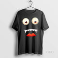Official Trendy Vampire Face Cartoon Halloween