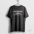 Official Trendy Veterans For Trump Keep America Greati
