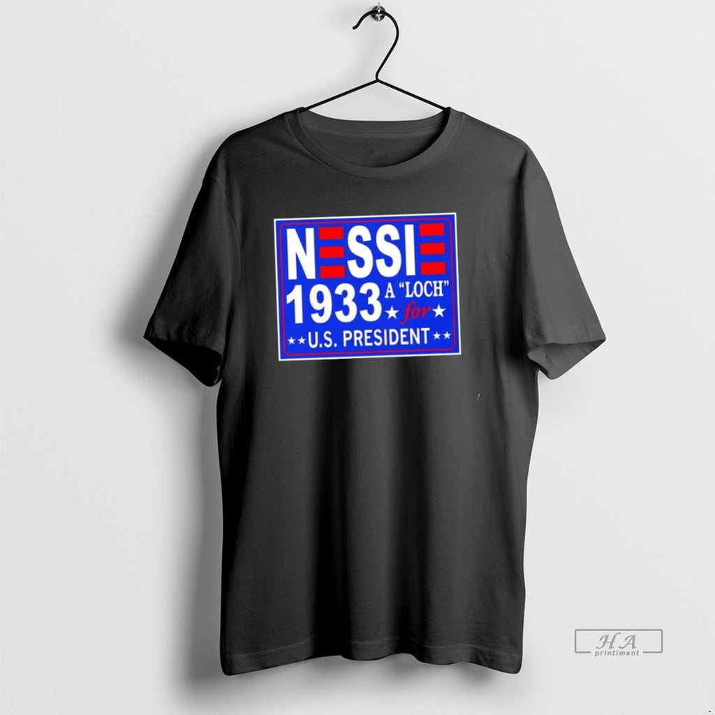 Official Trendy Vote Nessie A Luch For Us President 1933