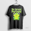 Official Trendy War Ravaged Portland Frog Tee Sweater