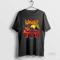 Official Trendy Wawolf Character Parody Wererio From Draculabyte Album Cover Graphic
