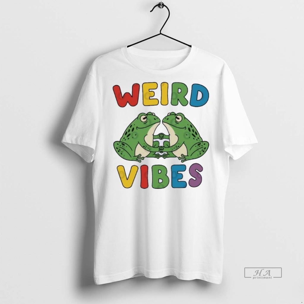 Official Trendy Weird Vibes Portland Frog Toad Tee Sweater