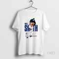 Official Trendy Will Smith Los Angeles Dodgers Caricature 2025