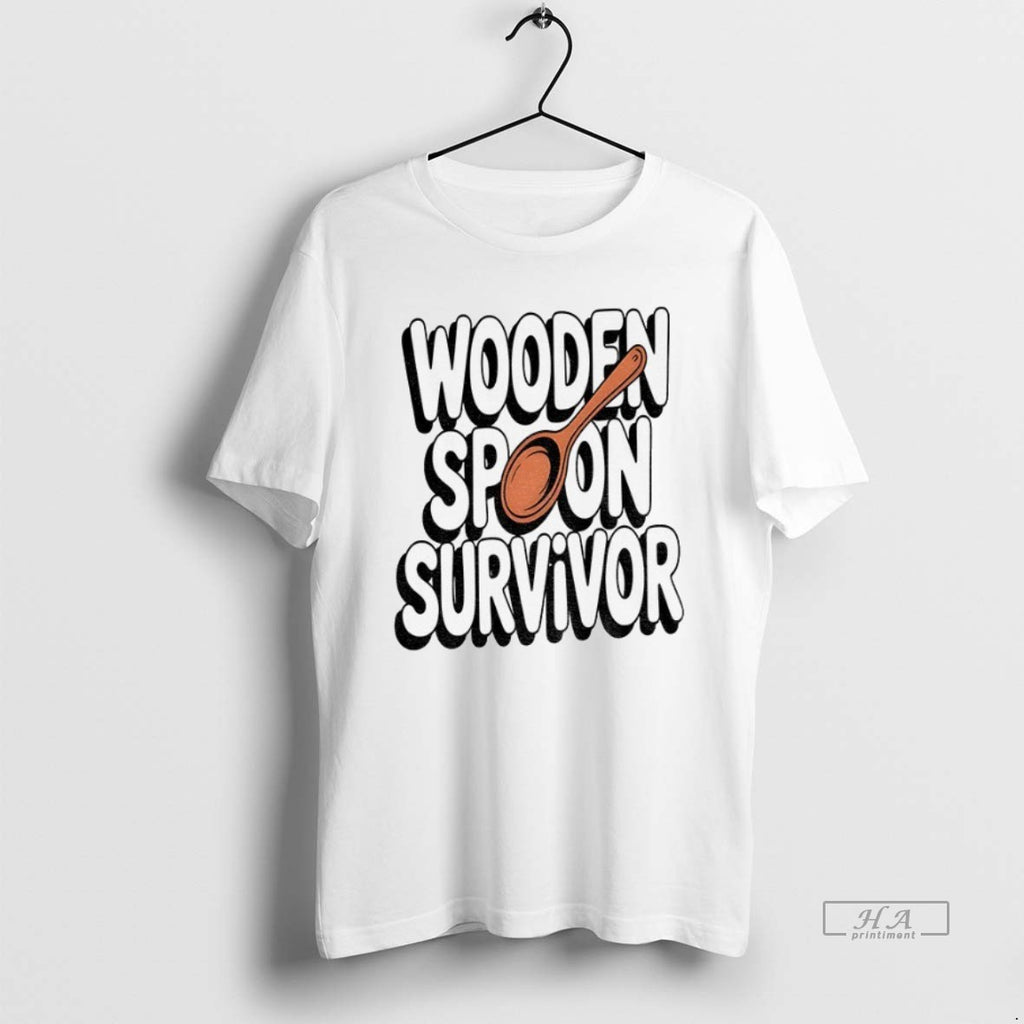 Official Trendy Wooden Spoon Survivor Funny Nostalgia