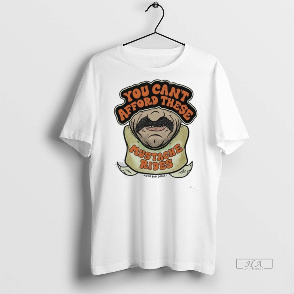 Official Trendy You Cant Afford These Mustache Rides Ringer Tee Sweater