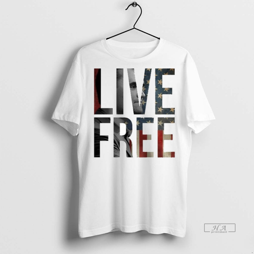 Official Trendy Charlie Kirks Live Free Tee Sweater