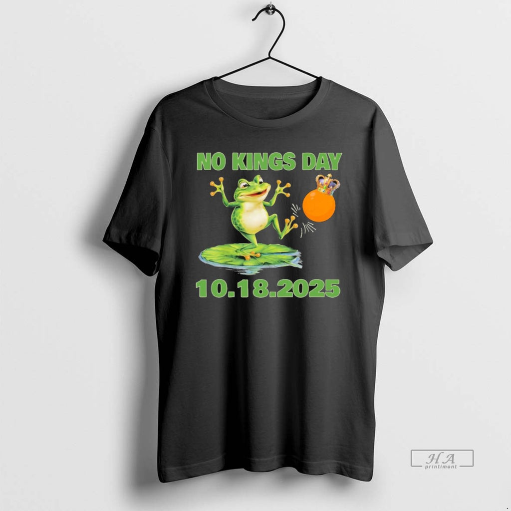 Official Trendy No Kings Portland Frog Protest 10 18