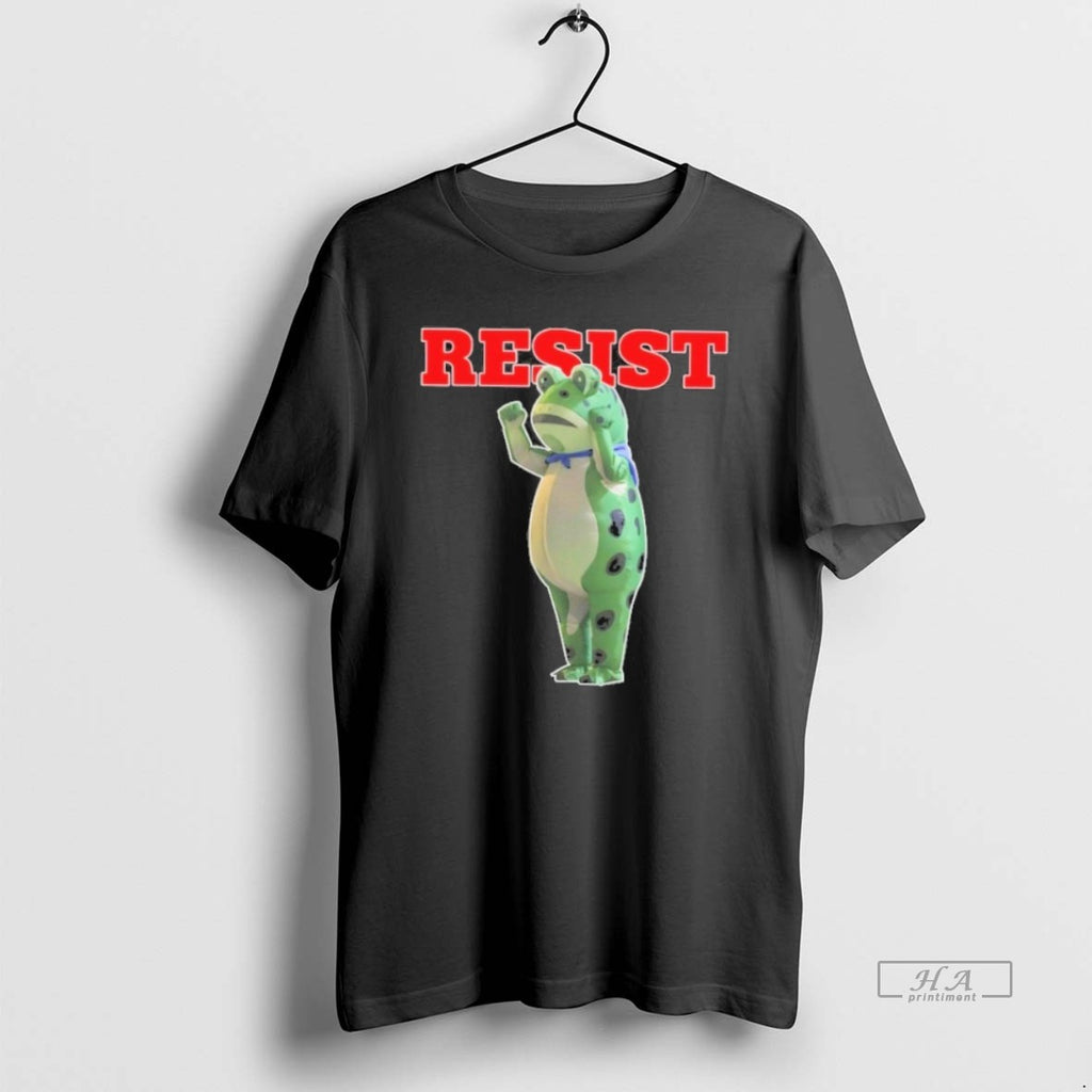 Official Trendy Portland Frog Protest Resist Resist Tees Protest Shirts