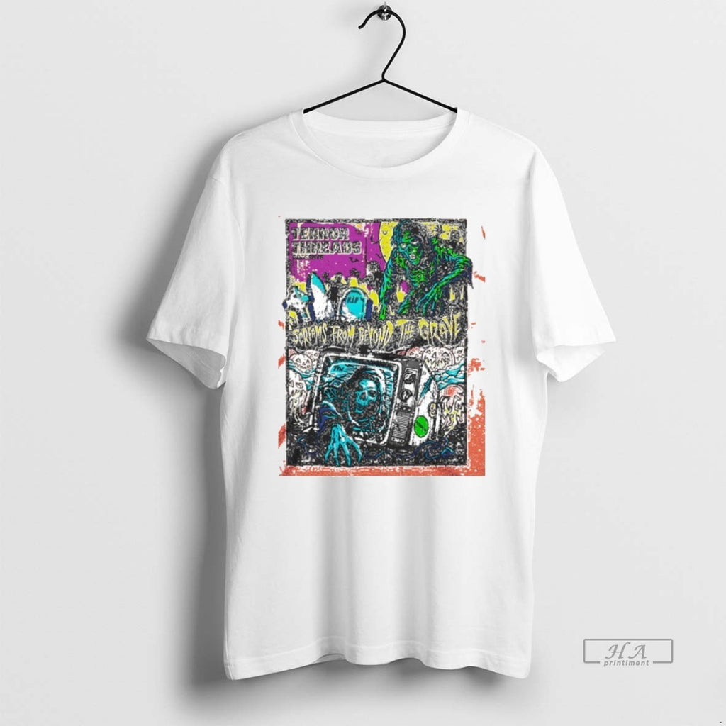 Official Trendy Terror Threads Screams From Beyond The Grave Halloween