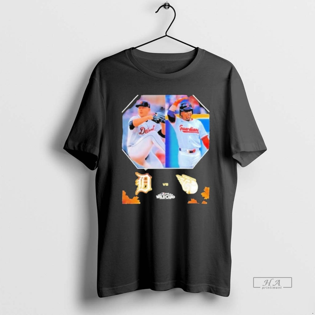 Official Trendy Trendy Detroit Tigers Vs Guardians 2025 Mlb American League Wild Card