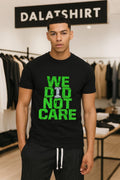 We Did Not Care 2025 World Champs Green Typography Names shirt