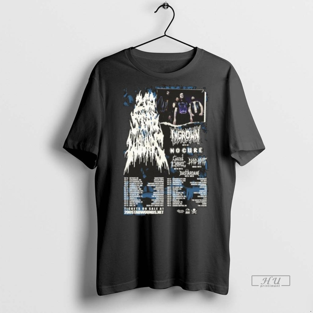 Officials 200 Stab Wounds Final Us Tour 2025 Long Sleve Tee Shirt Sweater