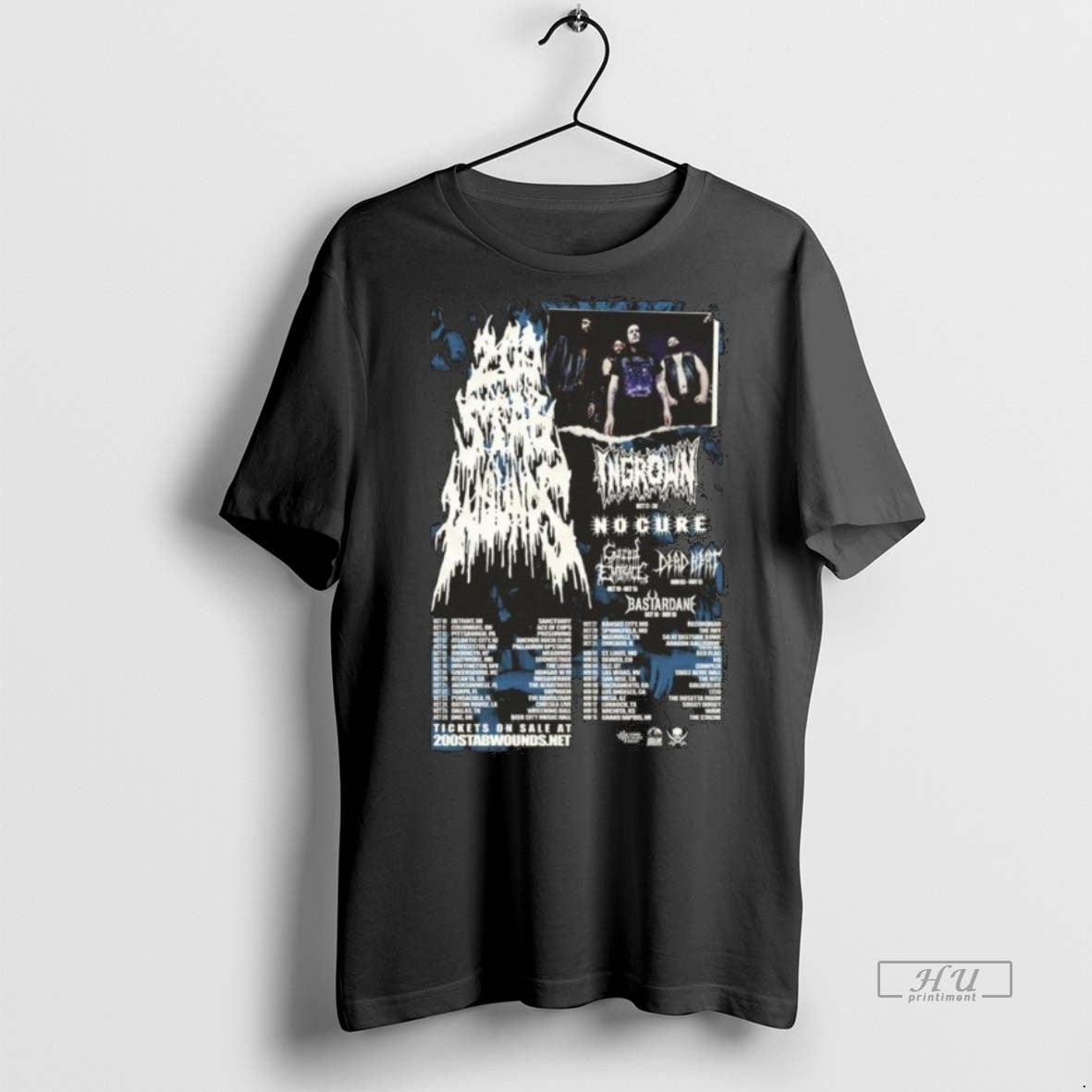 Officials 200 Stab Wounds Final Us Tour 2025 Long Sleve Tee Shirt Sweater