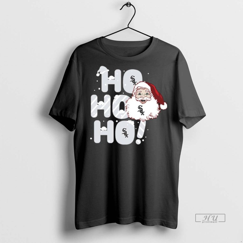 Officials 2025 Chicago White Soxs Christmas Santa Ho Ho Ho Tee Shirt Sweater
