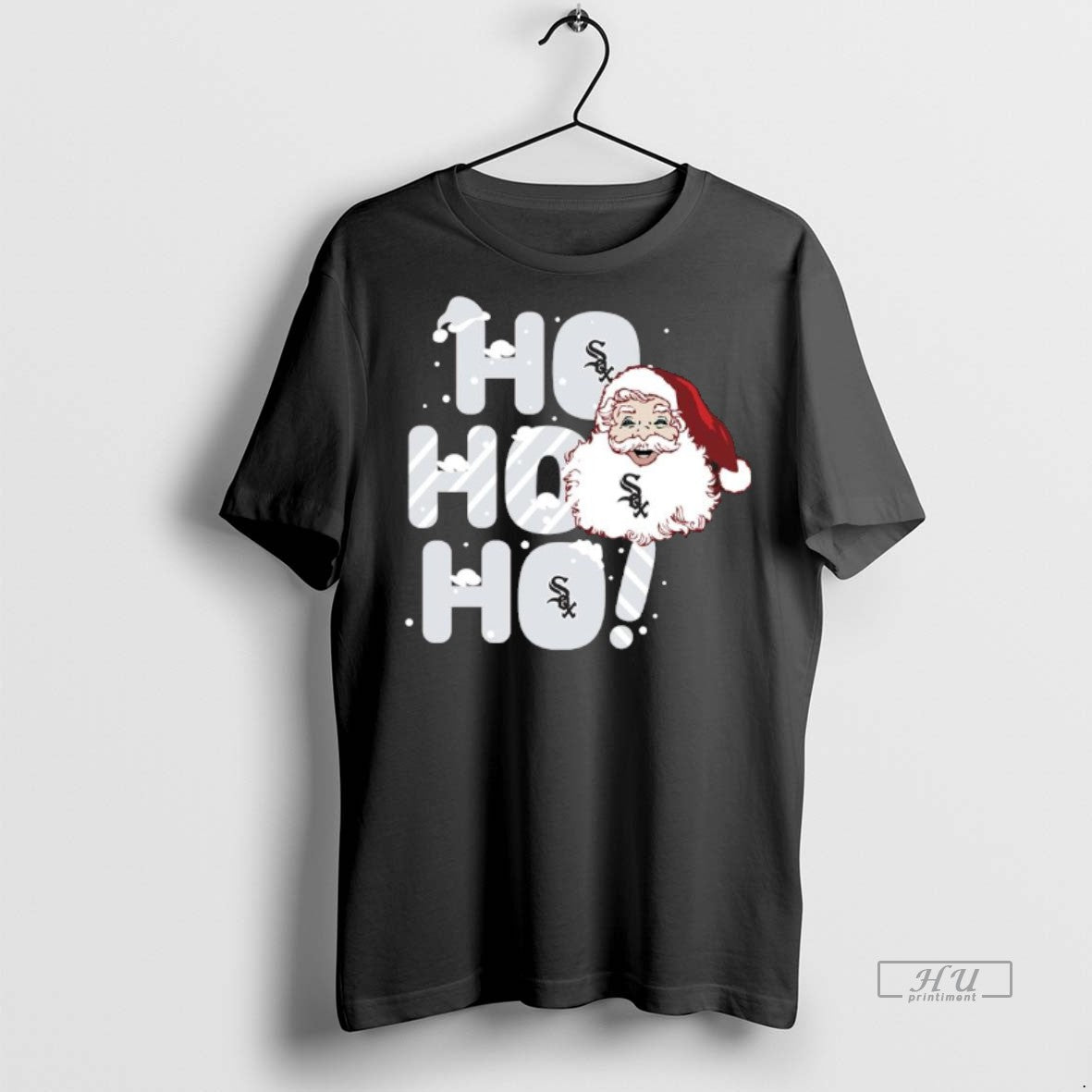 Officials 2025 Chicago White Soxs Christmas Santa Ho Ho Ho Tee Shirt Sweater