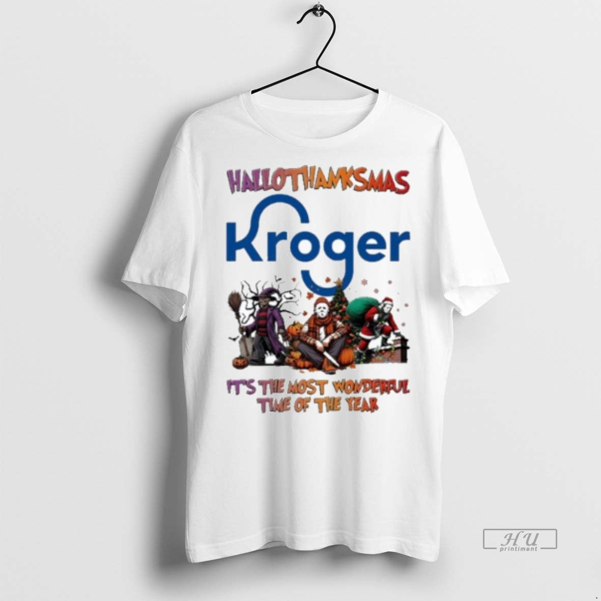 Officials 2025 Kroger Logo Hallothanksmas Horror Film Its The Most Wonderful Time Of The Year