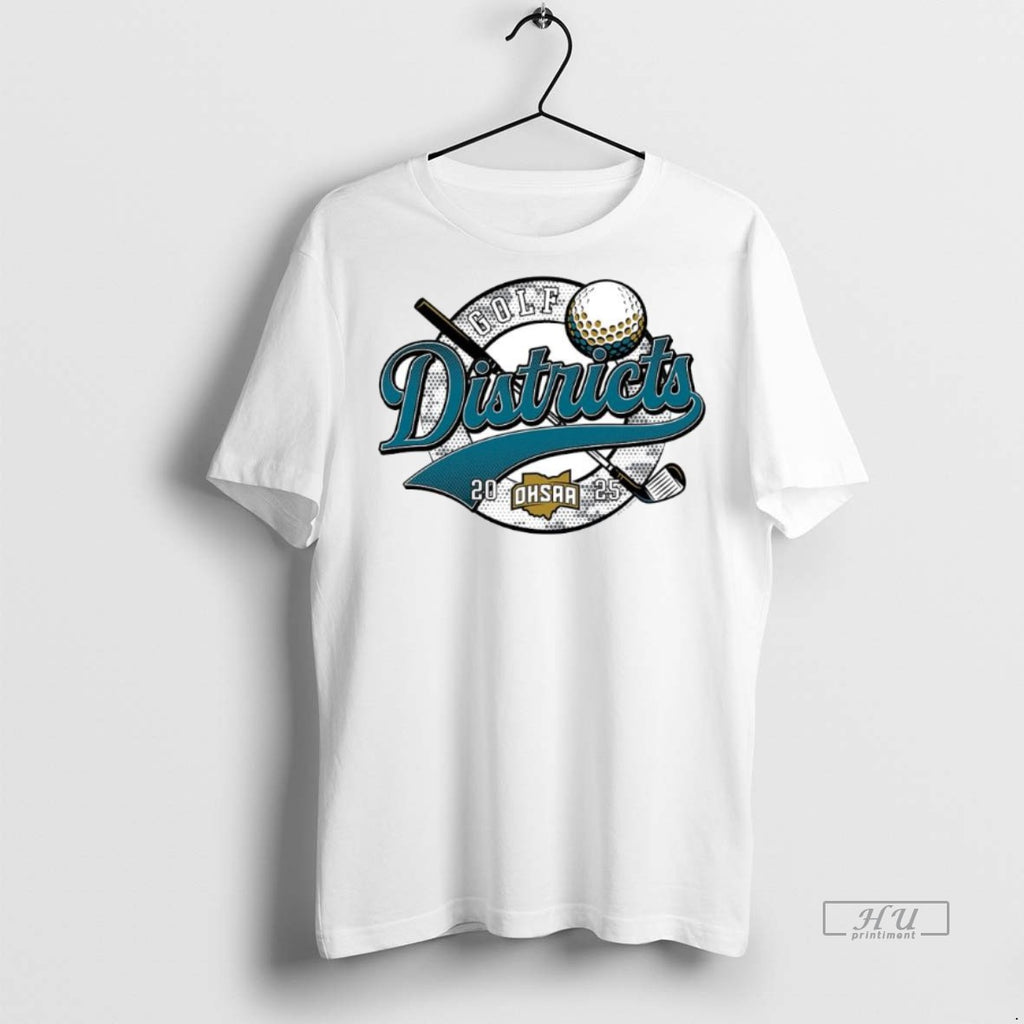Officials 2025 Ohsaa Golf Districts Ornaments T Shirt Sweater