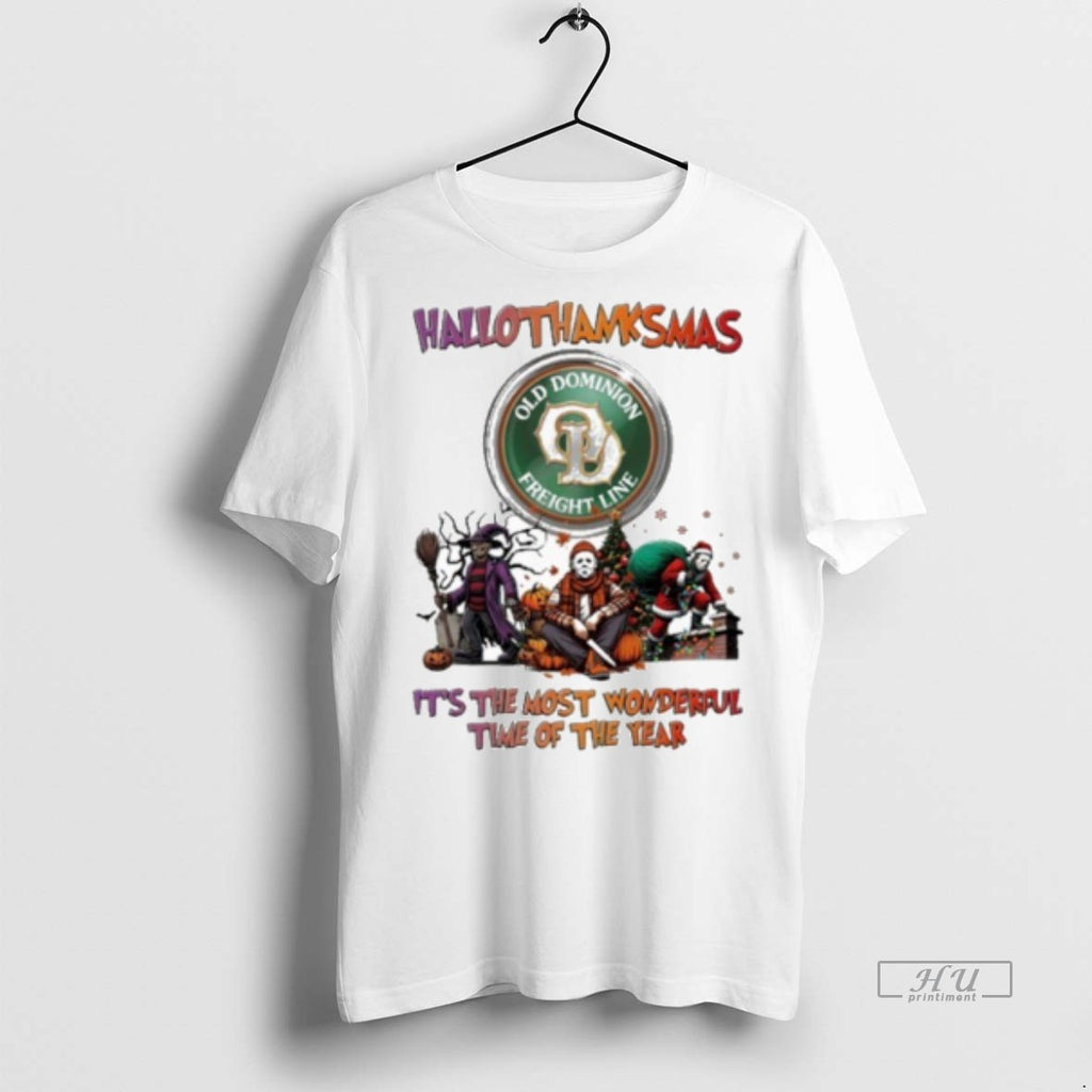 Officials 2025 Old Dominion Logo Hallothanksmas Horror Film Its The Most Wonderful Time Of The