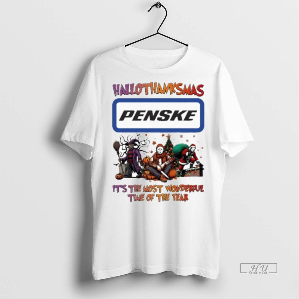 Officials 2025 Penske Logo Hallothanksmas Horror Film Its The Most Wonderful Time Of The Year