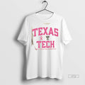 Officials 2025 Texas Tech Breast Cancer Awareness Month 2 Sided T Shirt Sweater