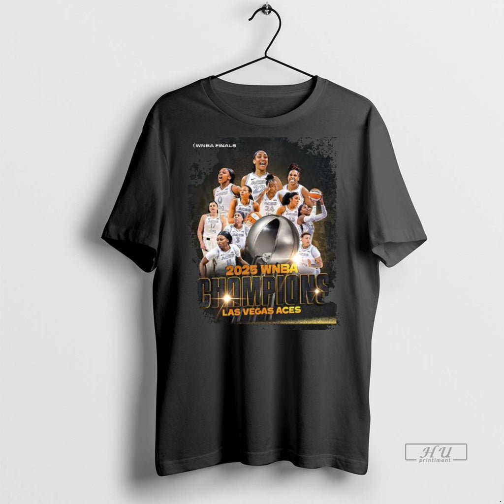 Officials 2025 Wnba Champions Las Vegas Aces Tee Shirt Sweater